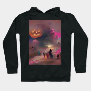 SURREAL HALLOWEEN IN THE DESERT Hoodie